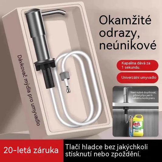 Sada prodlužovací trubice dávkovače saponátu do dřezu