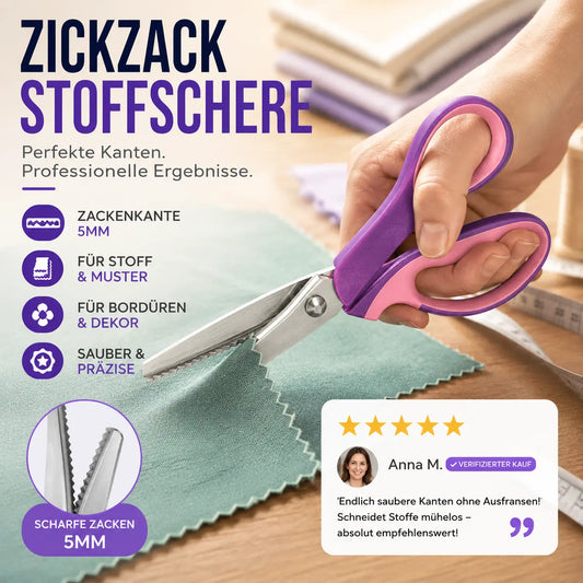 ✂️Víceúčelové cikcakové nůžky, vroubkované nůžky