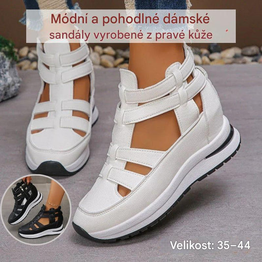 🔥【35-44】2026 Módní a pohodlné dámské sandály z pravé kůže