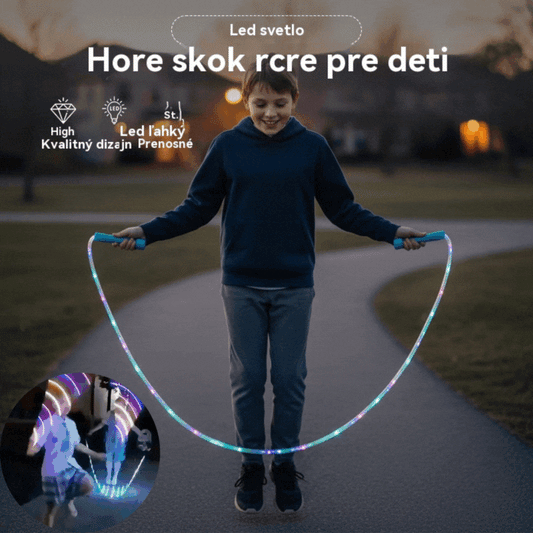 LED svítící švihadlo