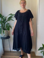 💖【S-5XL】nové šaty, plus size, pohodlné a volné Vynikající kvalita Perfektně padnou všem typům postav