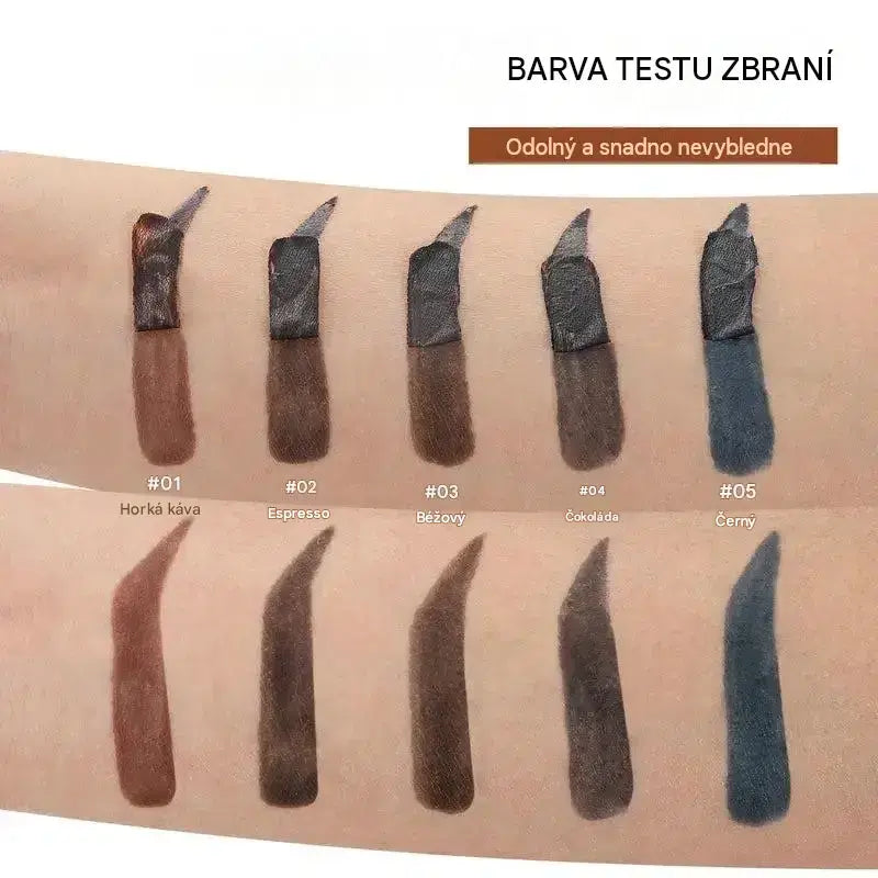 ✨ Voděodolná řasenka na obočí 🎨 Snadno se nanáší, kryje šediny a přirozeně tvaruje obočí.✨