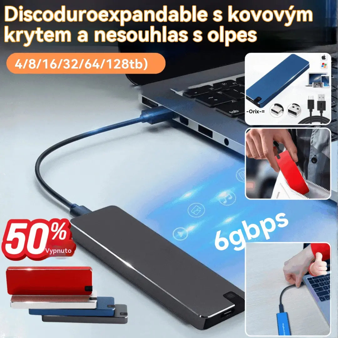 【8TB 600 Kč.】8TB v kapse – zálohuj vše za pár sekund. Rozhraní USB 3.0 | Vysoká kompatibilita