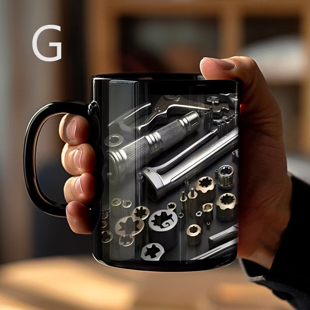 ☕Konečný mechanikova sada nářadí Hrnek
