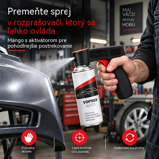 🔥Kupte 1 a druhý získáte zdarma🔥🎨🔧 Přídavná rukojeť na spreje | Ergonomický úchop pro lakování aut, stěn a kutilské projekty