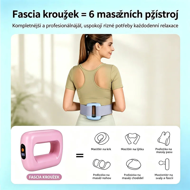 💥👍Fasciální cvičební kruh s časovačem a digitálním displejem