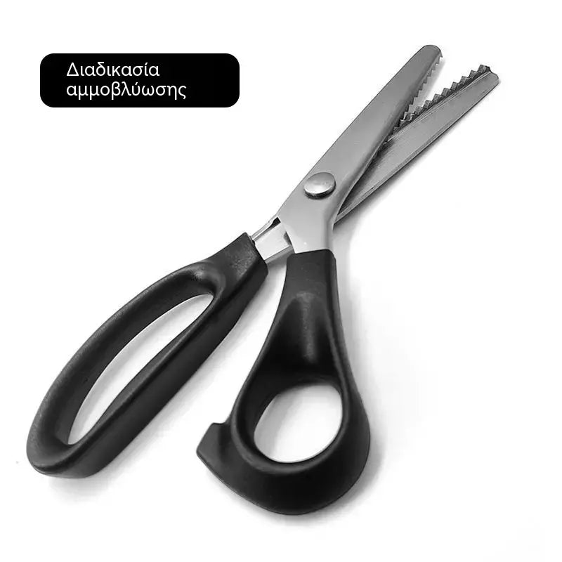 ✂️ Kupte 1 a získejte 1 zdarma ✂️ Profesionální vroubkované nůžky – Ostré vroubkované nůžky na látku ✨ Platba na dobírku