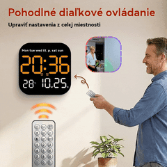🛏️ Digitální hodiny s dvojím využitím pro domácnost i kancelář