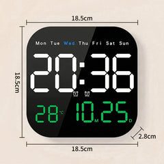 🛏️ Digitální hodiny s dvojím využitím pro domácnost i kancelář