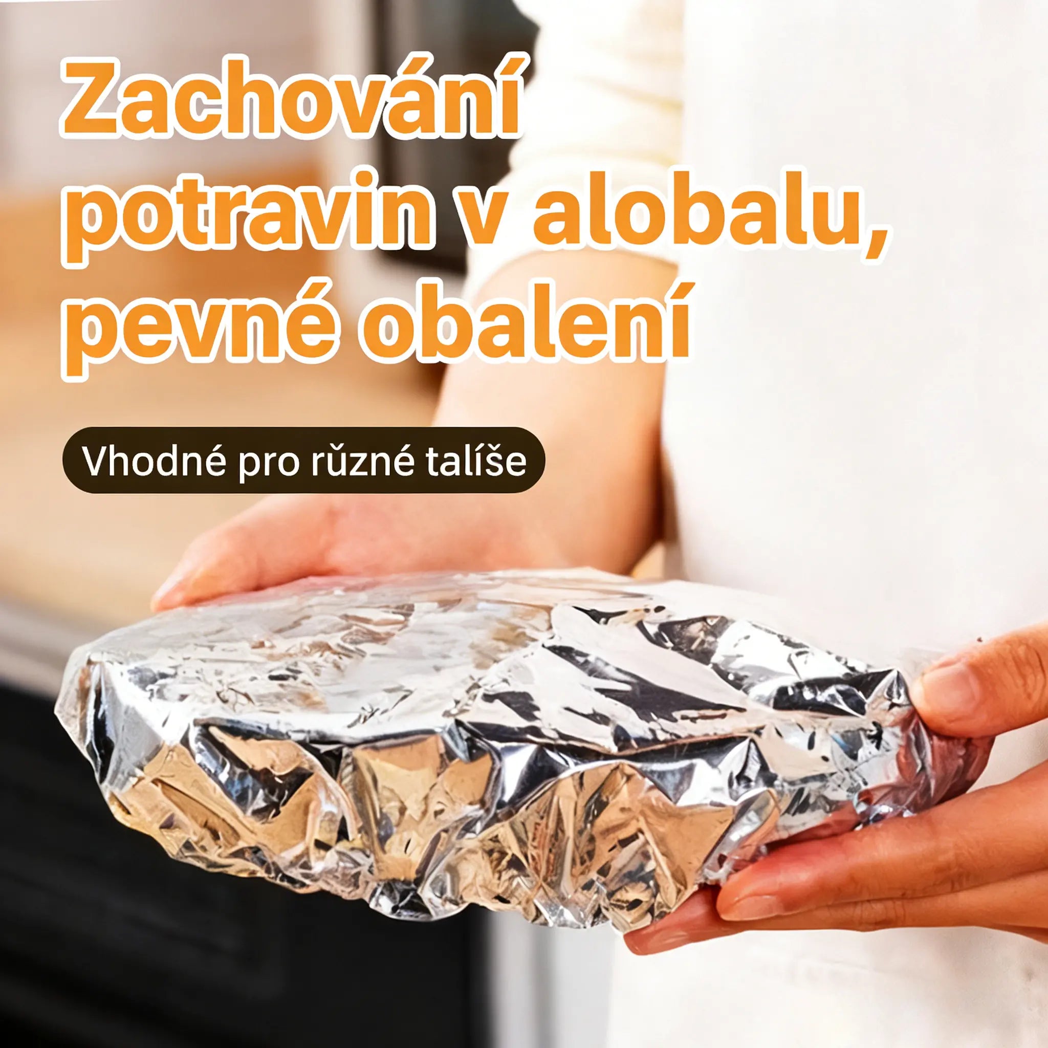 【100 díly】650 Kč za jedny Izolační kryt z hliníkové fólie