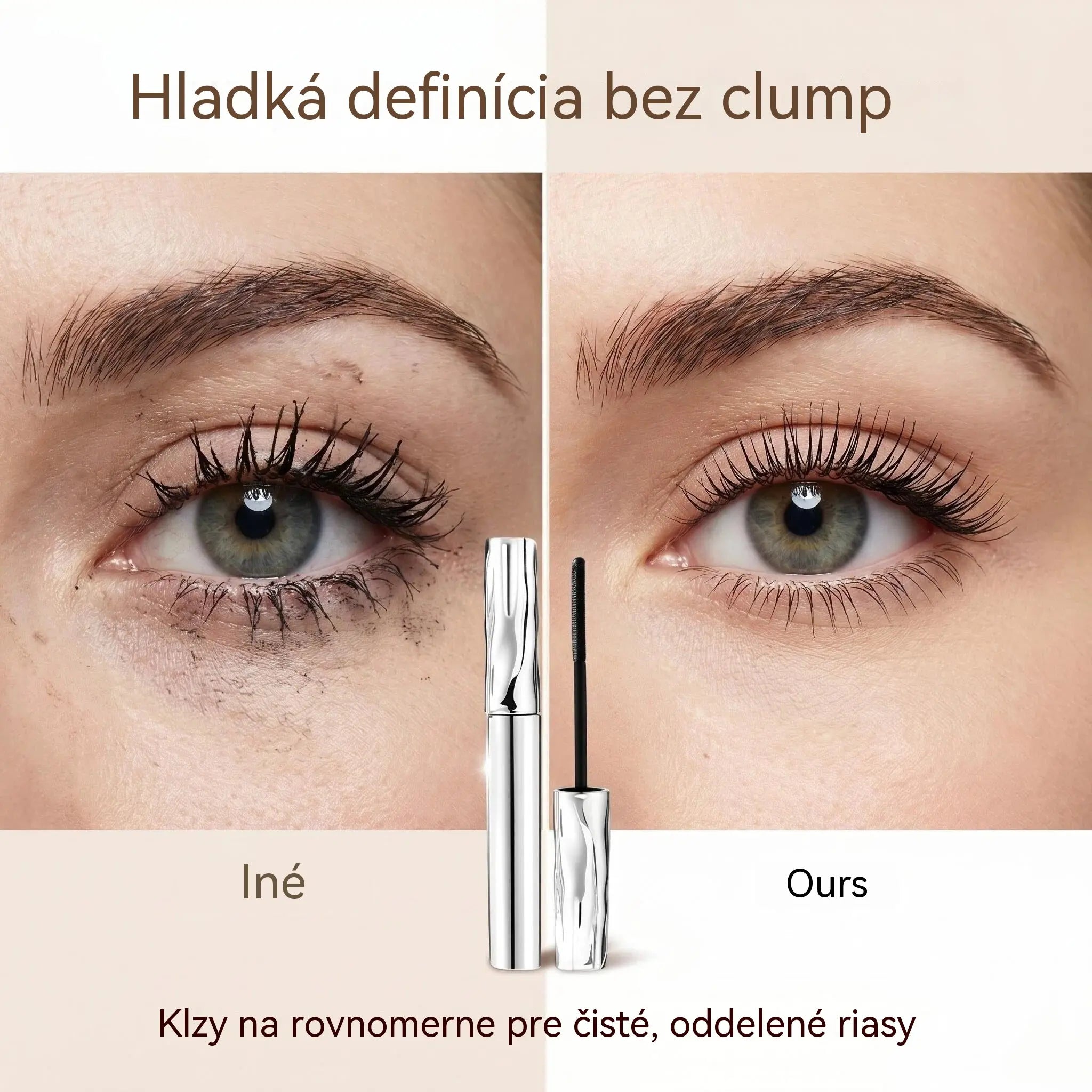 ✨POSLEDNÍ DEN KOUPTE 1 A DOSTANETE 1 ZDARMA!!✨Ultimátní voděodolná a potuvzdorná prodlužující a natočující řasenka👁️