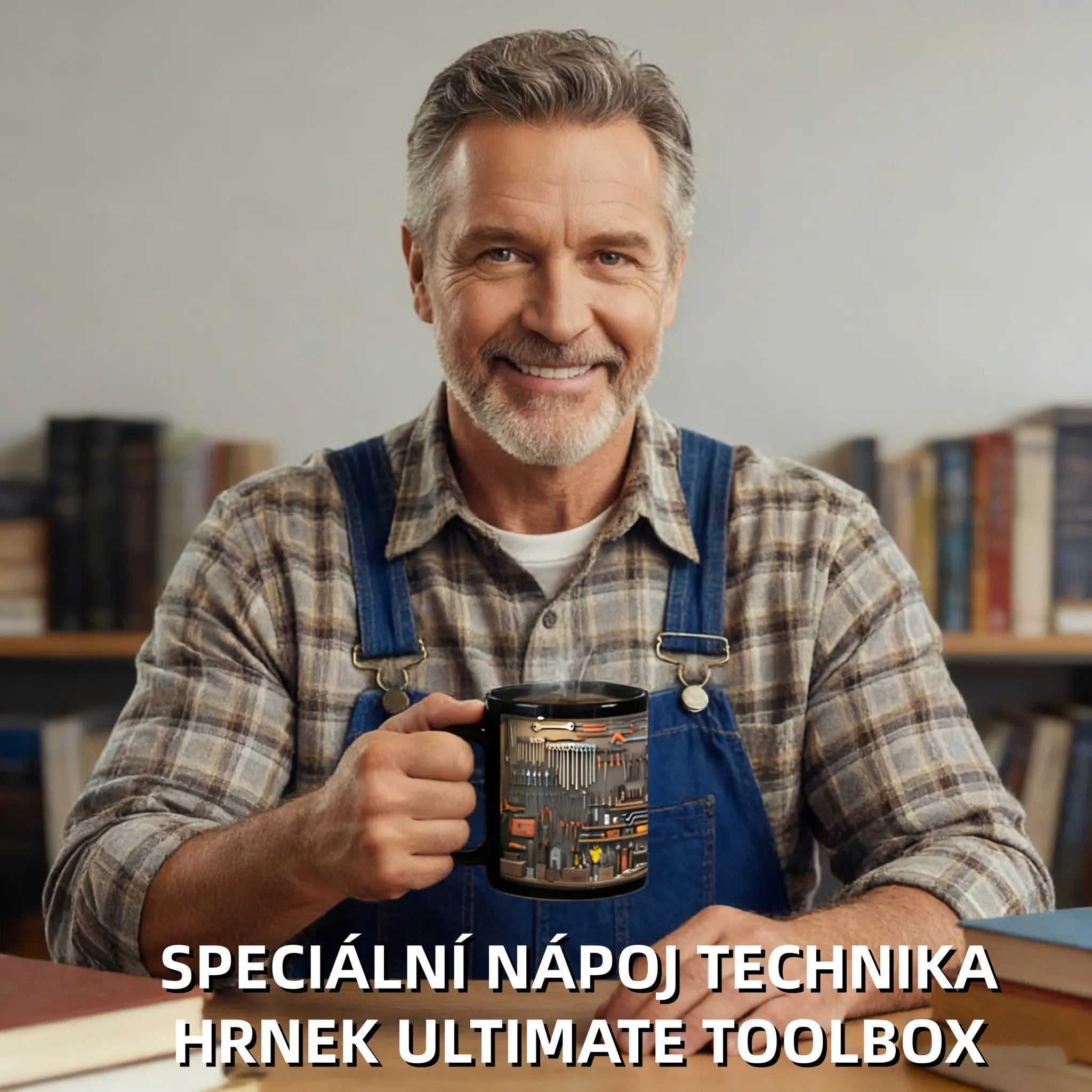 ☕Konečný mechanikova sada nářadí Hrnek