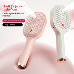 💖💨Hřeben s funkcí stříkání jedním tlačítkem, která účinně zabraňuje zamotávání vlasů.