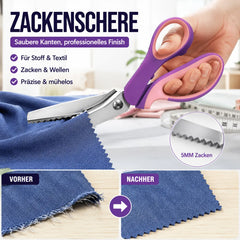 ✂️Víceúčelové cikcakové nůžky, vroubkované nůžky