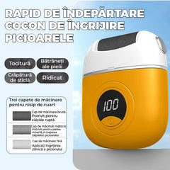 ✨🔥45% sleva za super cenu🔥🦶🛁Nové elektrické kolečko na nohy, odstraňování odumřelé kůže na patách, LED pomocné osvětlení.elektrické kolečko na nohy pro pedikúru