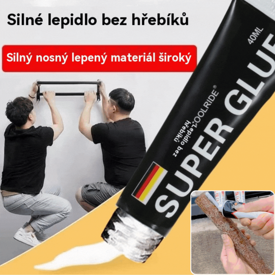 【🔥Kupte 10 a získejte 10 zdarma】☔Univerzální voděodolné lepidlo bez děrování
