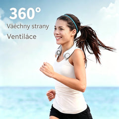 💨 Ventilátor klimatizace - Extrémně tichý, přenosný a otočný o 360° - Ideální na léto 🌞