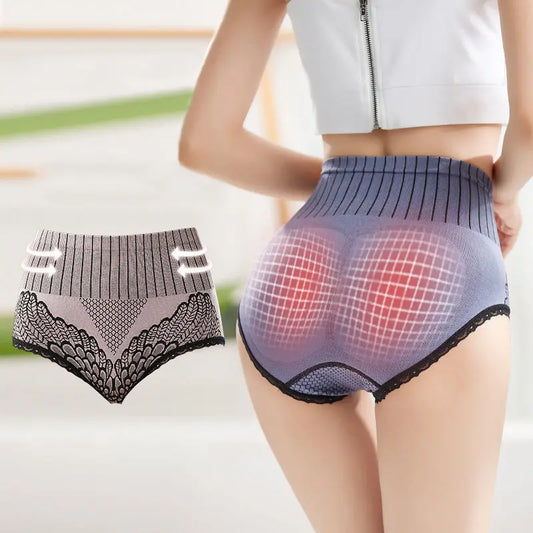 Poslední den 50% sleva【7 kusů】[40-85kg] Dámské kalhotky s vysokým pasem pro regulaci bříška-Z