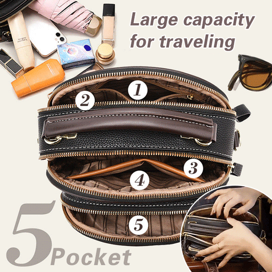 Nová malá čtvercová velkokapacitní přenosná taška/crossbody taška