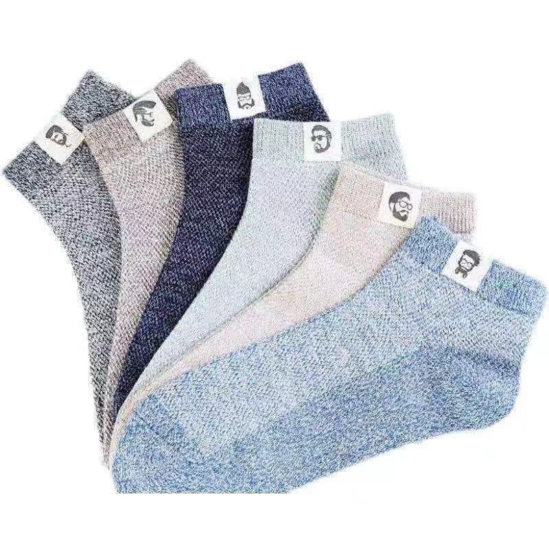🧦【10 párů】 (35-42) Prodyšné letní deodorantní ponožky pro muže.