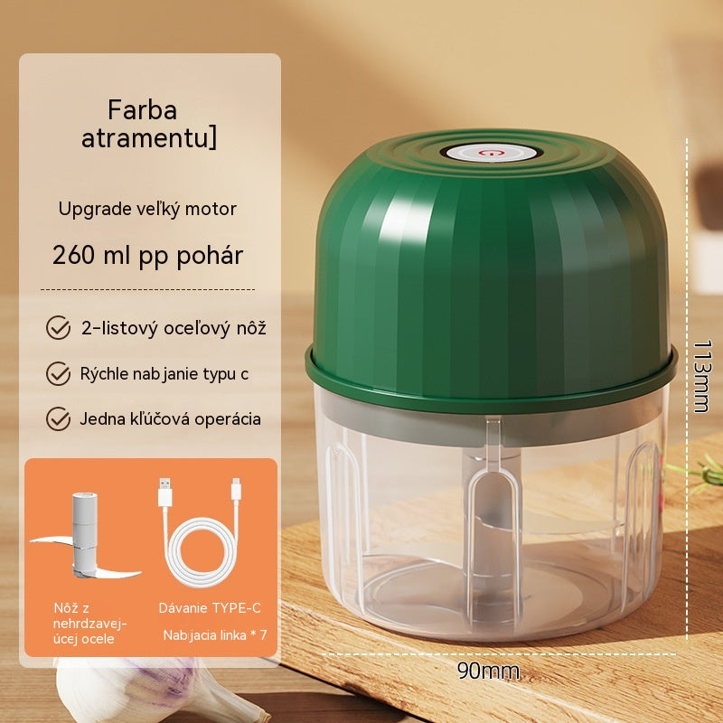 👍Efektivní a bezdrátový mini elektrický sekáček na potraviny