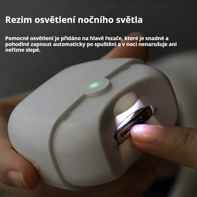 Nová verze 2026! Automatický pilník na nehty – bezpečná a šetrná péče o nehty