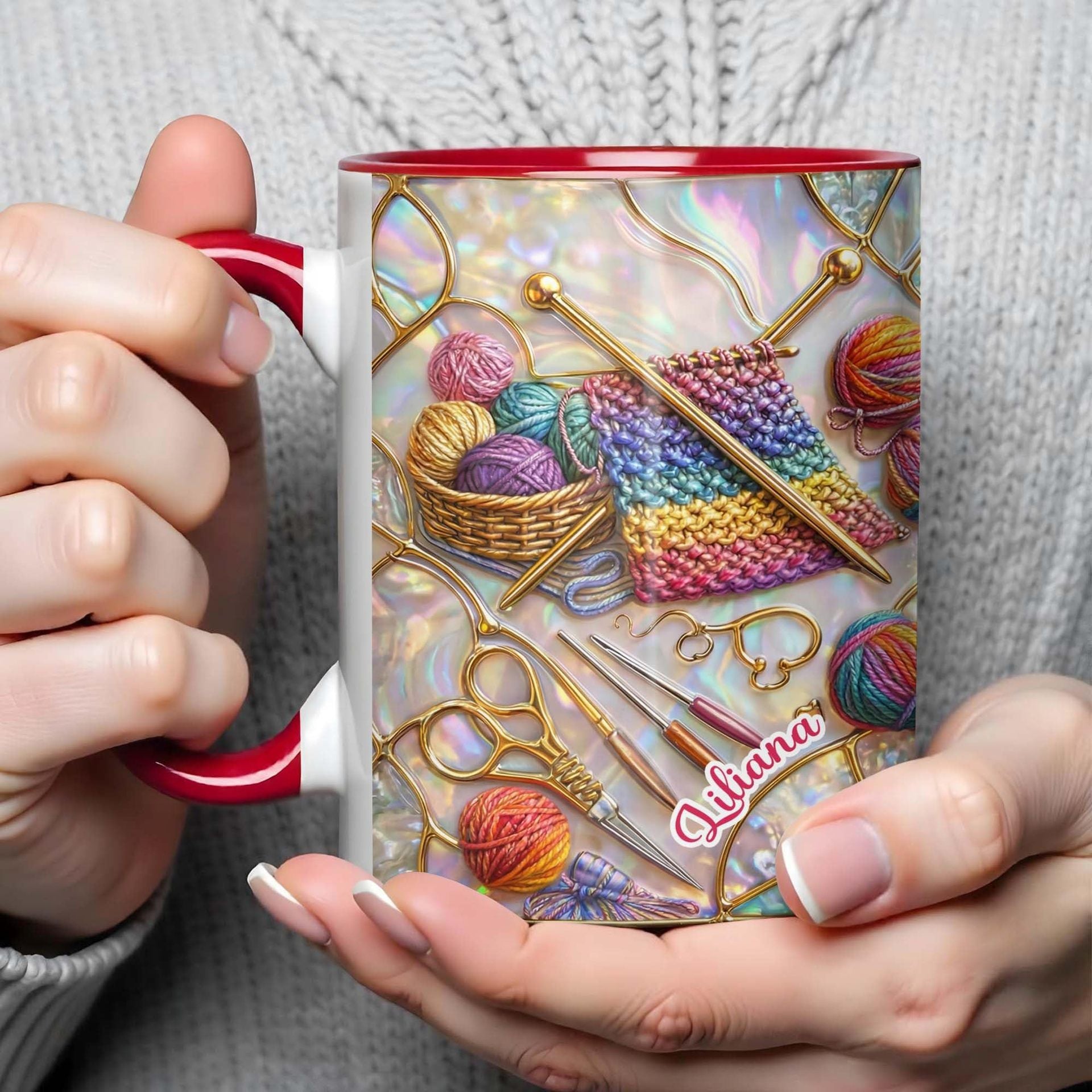 Hrnek s motivem šití – perfektní dárek pro kreativní duše, které rády šijí