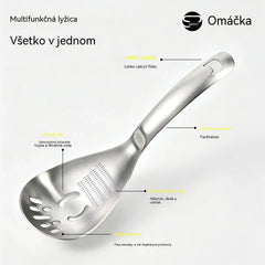 🔥50% sleva🔥🥄Multifunkční lžíce a sítko z nerezavějící oceli 304