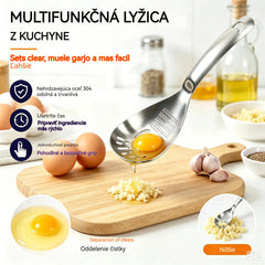 🔥50% sleva🔥🥄Multifunkční lžíce a sítko z nerezavějící oceli 304