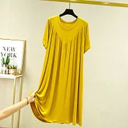 【S-4XL】Měkké a pohodlné pyžamo s krátkým rukávem【40-180 kg】