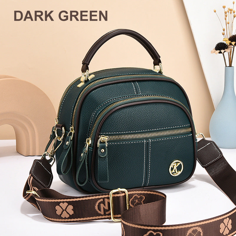 Nová malá čtvercová velkokapacitní přenosná taška/crossbody taška
