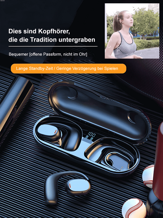 🎧🎧Bezdrátová sluchátka s potlačením šumu Bluetooth, na jedno nabití je lze používat jeden měsíc.