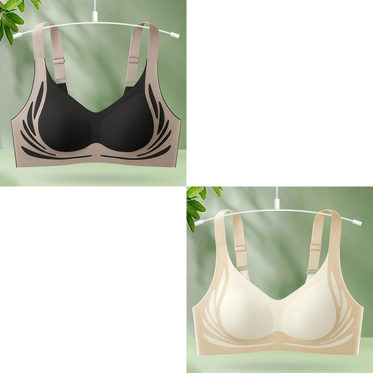 【Kupte jeden a druhý dostanete zdarma】Bezdrátová podprsenka pro ženy, jednodílná【40-85KG】