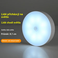 🏡【Kupte 2 a dostanete 2 zdarma】💡Dobíjecí LED noční lampa s pohybovým senzorem