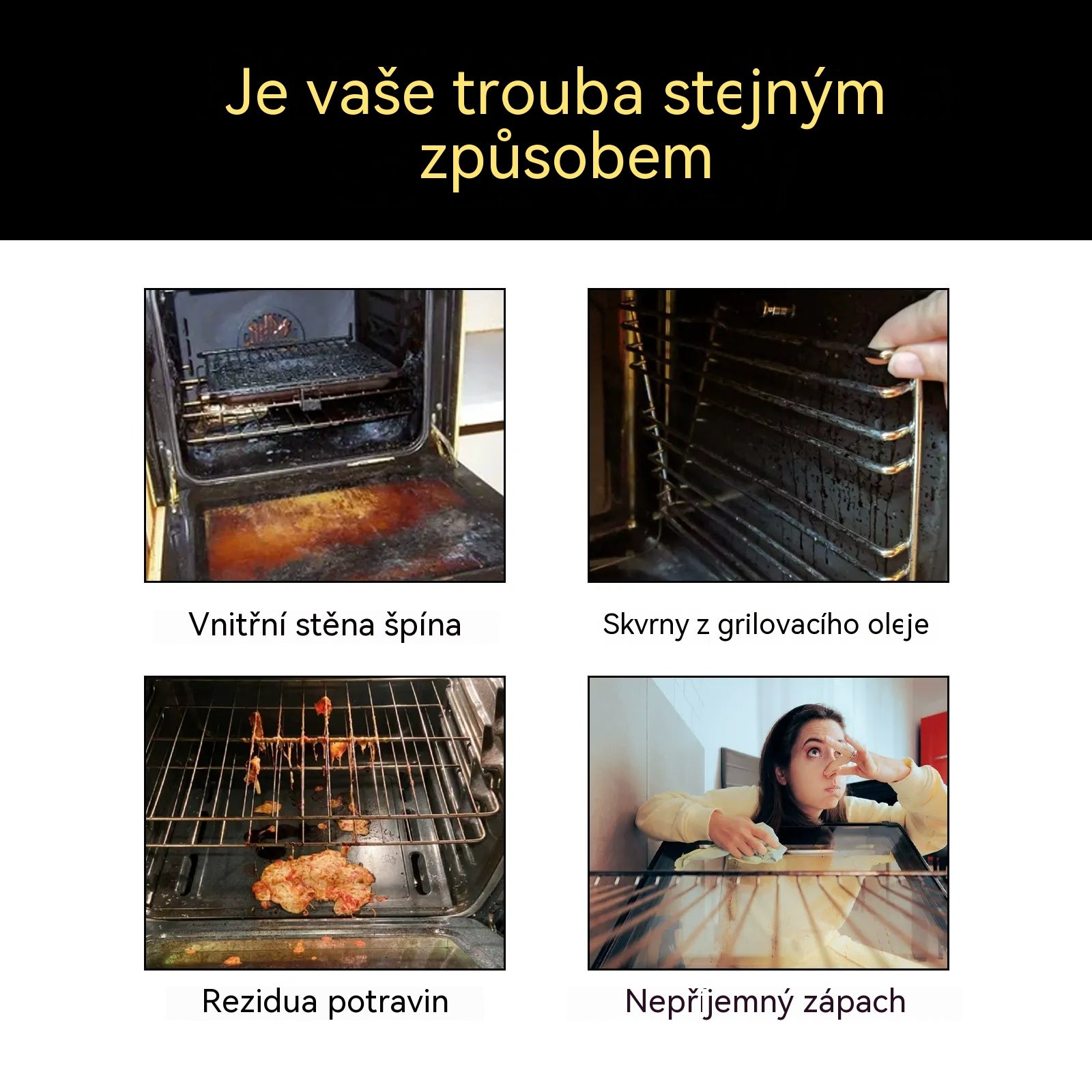 [Kupte 1, dostanete 1 zdarma]🧼Vysoce účinný čisticí sprej na trouby a grily: Snadno odstraňuje mastnotu a zbytky jídla – není třeba drhnout!