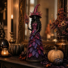 🧙‍♀️ Figurka okouzlující podzimní čarodějnice