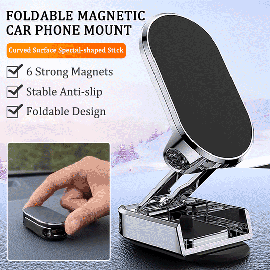 Magnetická přísavka otočná o 360° Skládací držák na mobilní telefon