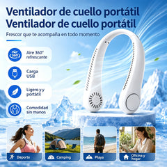 💨 Ventilátor klimatizace - Extrémně tichý, přenosný a otočný o 360° - Ideální na léto 🌞