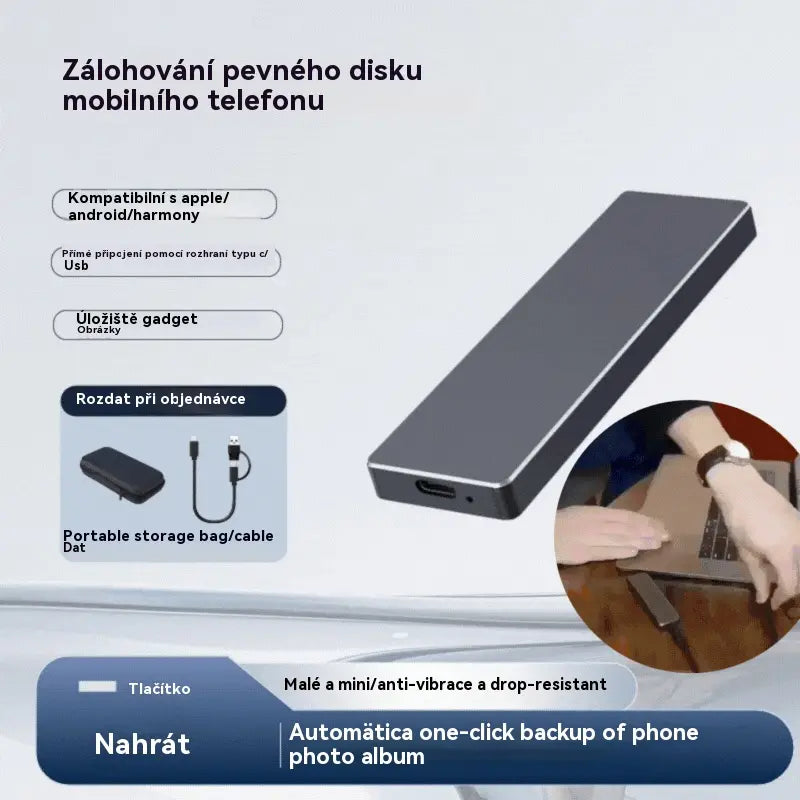 【8TB 600 Kč.】8TB v kapse – zálohuj vše za pár sekund. Rozhraní USB 3.0 | Vysoká kompatibilita