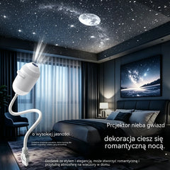 💡 Chytrá projekce nové generace: dynamická, inteligentní 5D holografická projekce s vysokým rozlišením.