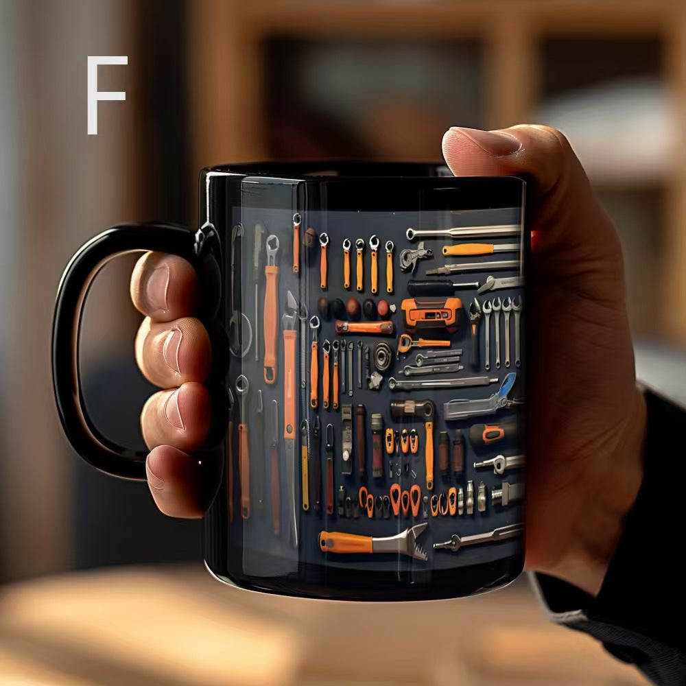 ☕Konečný mechanikova sada nářadí Hrnek