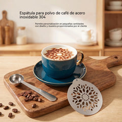 ☕ Forma na kávu Latte z nerezové oceli 304
