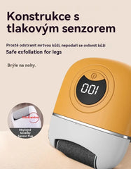 ✨🔥45% sleva za super cenu🔥🦶🛁Nové elektrické kolečko na nohy, odstraňování odumřelé kůže na patách, LED pomocné osvětlení.elektrické kolečko na nohy pro pedikúru