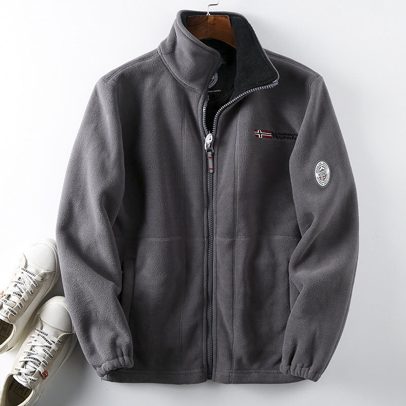 Pánský zimní kabát S-3XL – termo bavlněný oboustranný vlněný kabát pro každodenní nošení