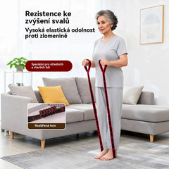 【Kupte 1 a získejte 1 zdarma】Odporová guma pro budování svalů, protahování nohou a elastická guma pro osoby středního a staršího věku.