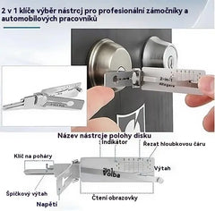 【Sleva 49 % 】Dekodér klíčů z nerezové oceli