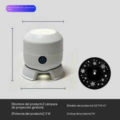 Dynamický rotující LED projektor