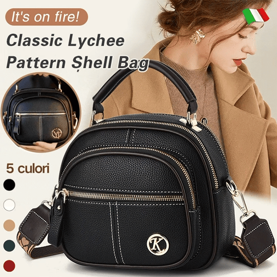 Nová malá čtvercová velkokapacitní přenosná taška/crossbody taška