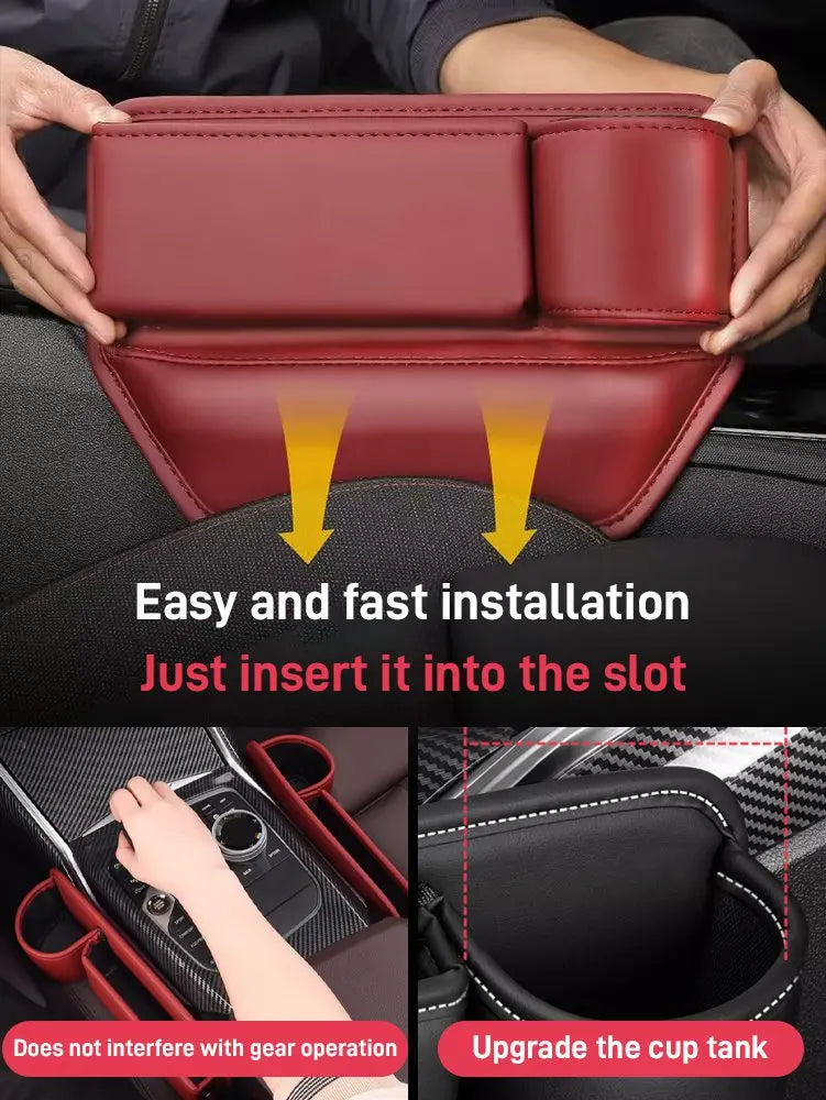 Úložný box z hovězí kůže Gap