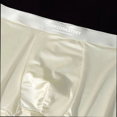 🔥【Sada 6 kusů】S-3XL😎【50% SLEVA】Pánské antibakteriální boxerky 10A — prodyšné, měkké, bezešvé, ledové hedvábí, luxusní satén.